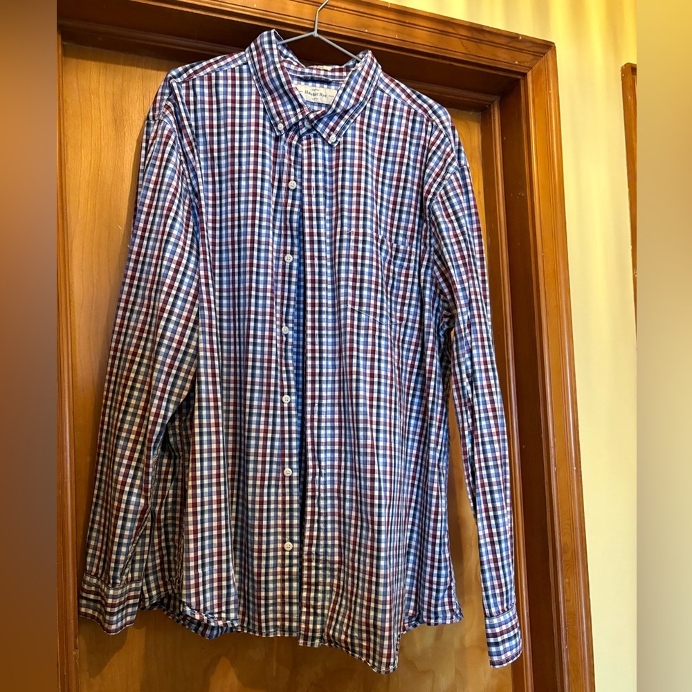Classic Checkered Button-Down Shirt